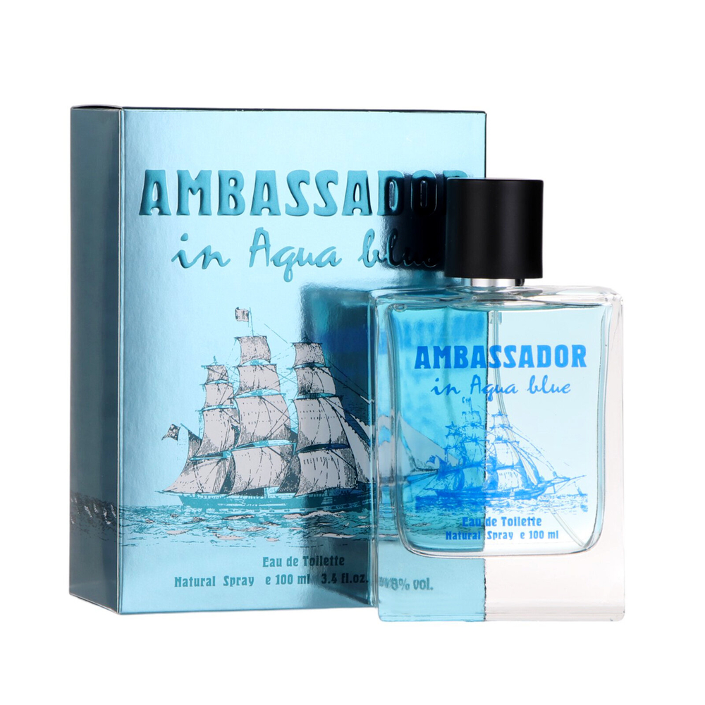 Genty туалетная вода Ambassador in Aqua Blue, 100 мл