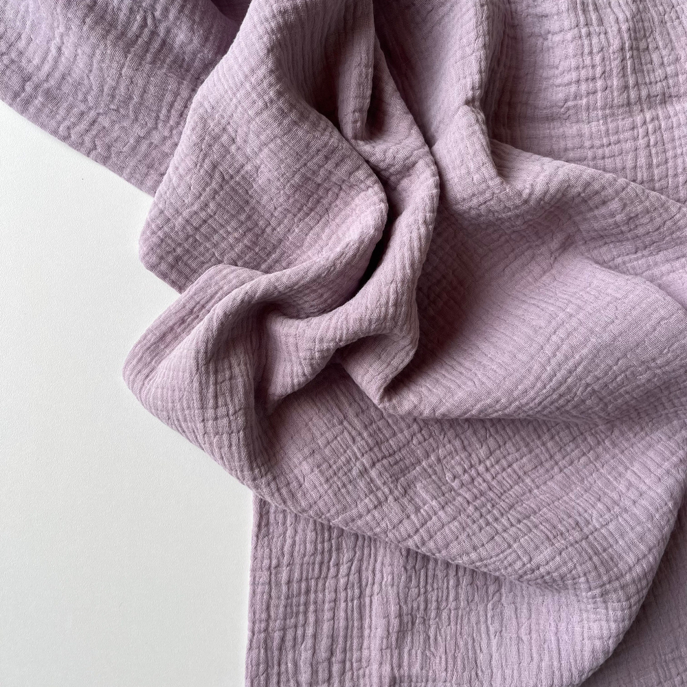 Муслин Пыльно-сиреневый