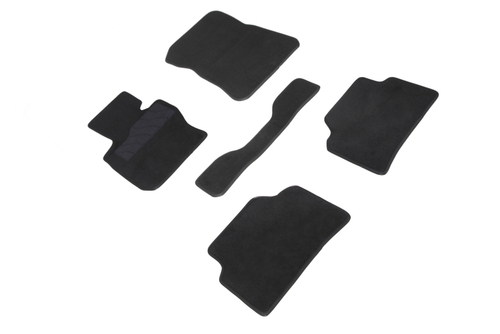 Ворсовые коврики LUX для BMW 3 Ser E-90 2WD 2005-2013, Seintex.90223