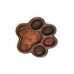 Деревянная менажница из кедра для подачи блюд и закусок "лапка"