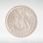 Portugal, 2.50 Escudos, 1980, VF