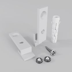 Комплект креплений для радиусного профиля со свеченим вверх/вниз 2шт. Maytoni ALM-3535R-2MT