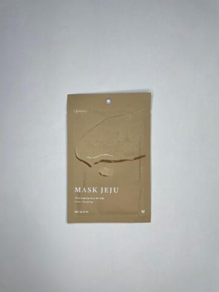 MIZON Очищающая тканевая маска для лица с  экстрактом лотоса 23мл JOYFUL TIME MASK JEJU [LOTUS]