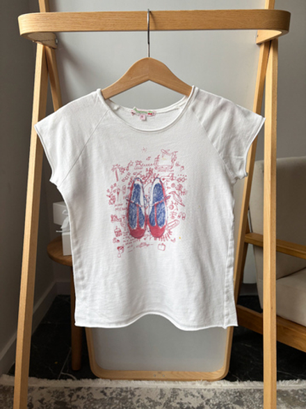 Хлопковая футболка Bonpoint, 128