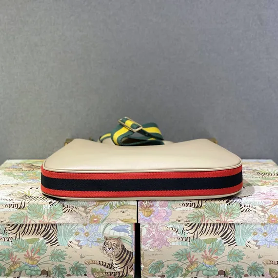 Маленькая сумка через плечо Gucci Attache бежевый
