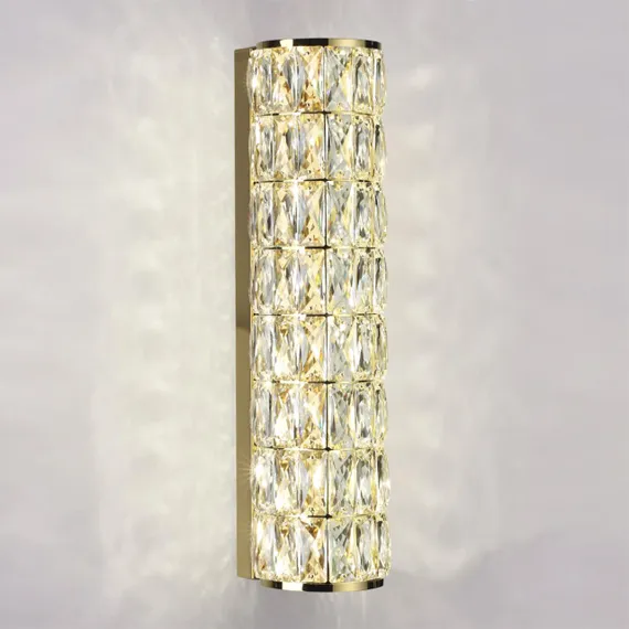 4926/8WL L-VISION ODL24 601 золото/металл/хрусталь Настенный светильник LED 8W 4000K 463Лм PANTA