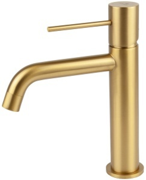 Смеситель KAISER Vita для раковины, Ø25 /Латунь /Шлифованное золото