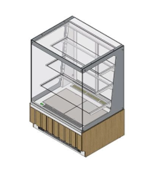 Витрина кондитерская холодильная REFETTORIO Crystal RKC21AO