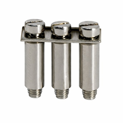 Перемычка винтовая для мини-клемм на 2.5 кв.мм, 3-х полюсная