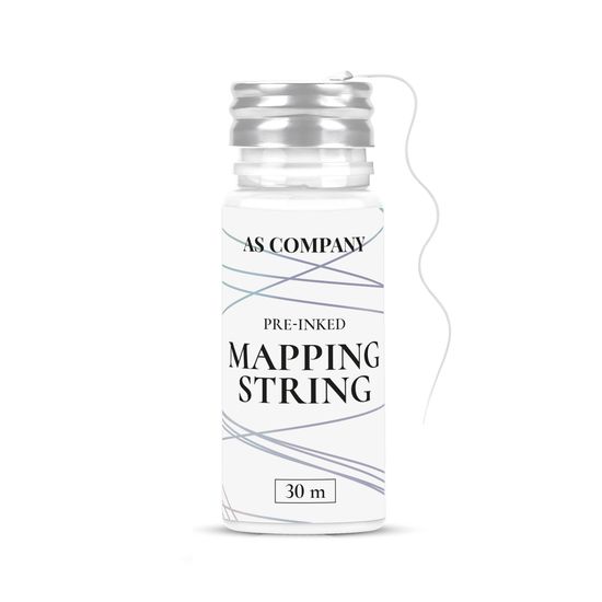 Нить MAPPING STRING 30м. (белая для создания эскиза)