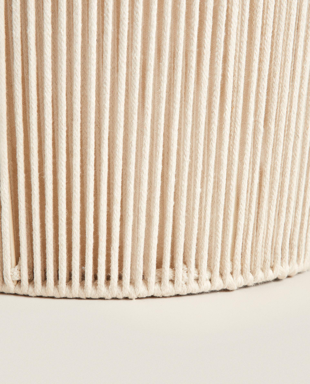 Zara Home Корзина из нержавеющей стали, цвет бежевый, 51 см