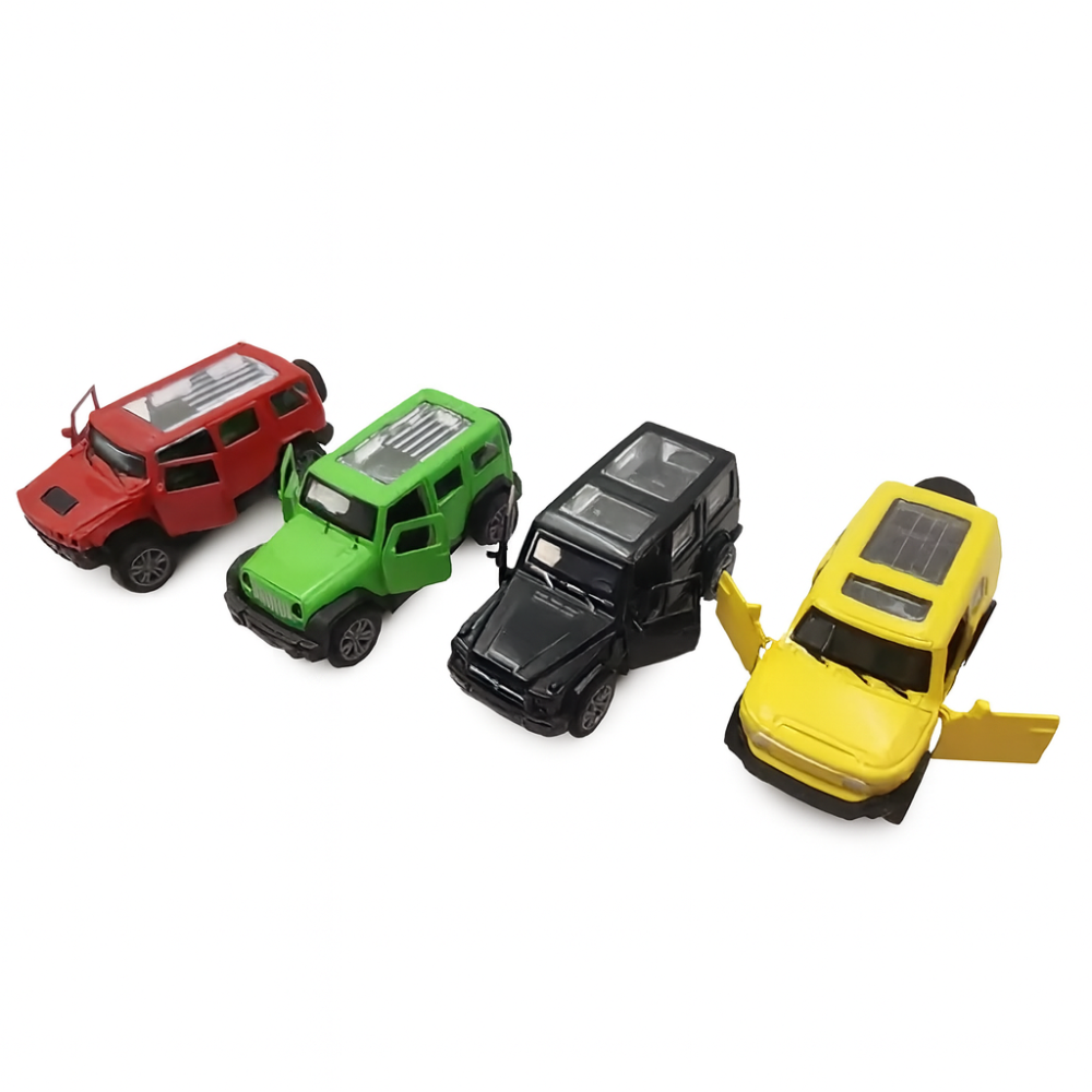 Набор внедорожников Car Model 4 шт