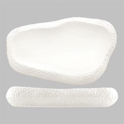 Блюдо для подачи 25,5*15 см h4,5 см Organic белое фарфор P.L. Proff Cuisine [2]