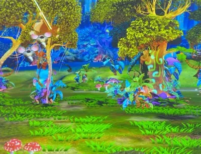 Интерактивная игра с проектором "Оживи рисунок"