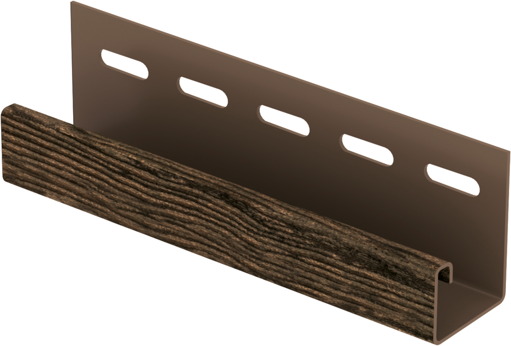 Джей планка Ю-Пласт Hokla Щепа Каштановый 3050мм