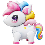 Шар Фольгированный Единорог радужный объемный (Ассорти)