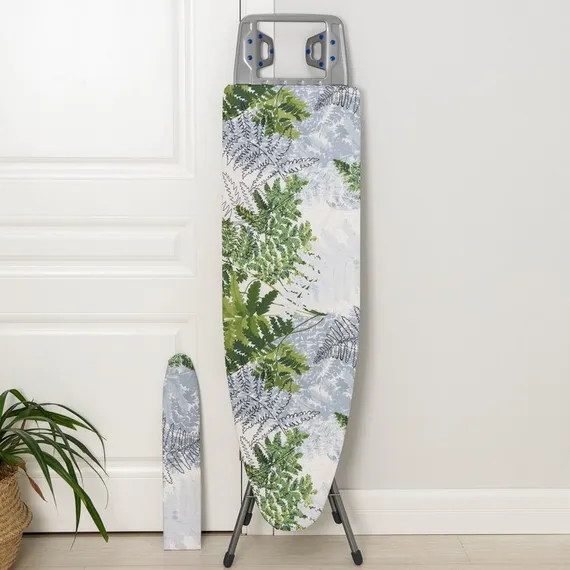 Доска гладильная Nika «Белль Классик 2», 112×34,5 см, два положения высоты 70, 80 см, европодставка, МИКС