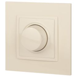 14-4101-02 ЭРА Светорегулятор поворотно-нажимной, 400ВА 230В, IP20, Эра Elegance, сл.кость | Elegance Слоновая кость