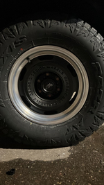 Диски колёсные Танк 300 Black Mud M520C Черный с полированой полкой R17