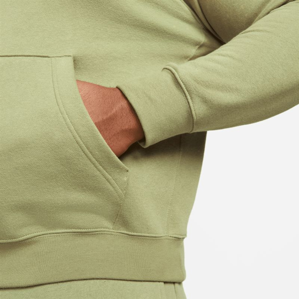 Мужская теннисная кофта Nike Sportswear Club Fleece Pullover Hoodie - alligator/alligator/white