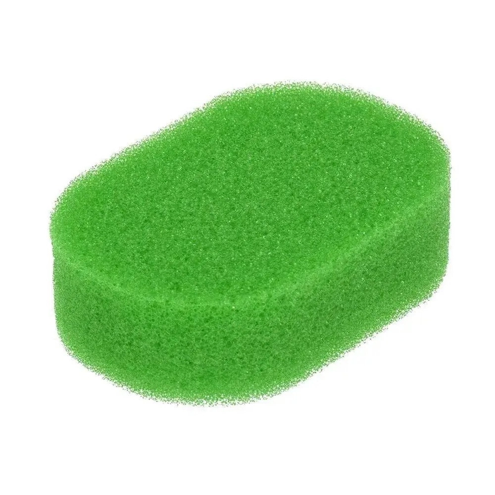 Мочалка из поролона, массажная, овальная, Антицеллюлит, 14,5х4см, hard, для бани и сауны