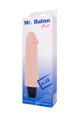 Вибратор Soft Mr. Baton №12 (Цвет: телесный)