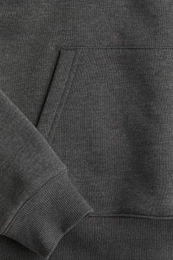 H&M Толстовка с капюшоном, темно-серый