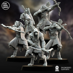 Grand Alliance Chaos Табакси Лев Волк Ликантроп Лучник Beasts of Chaos Tzaangor Skyfires 1 шт. миниатюра для dnd, днд, pathfinder, фентези, Настольная игра, НРИ, Варгейм, РПГ