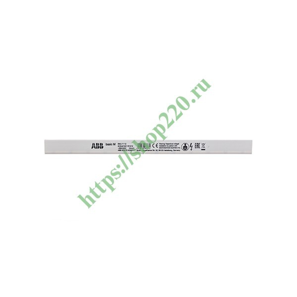 Гребенчатая шина Basic M BML11112 1-полюсная 12 модулей 10мм2 ABB 2CDL610011R1012