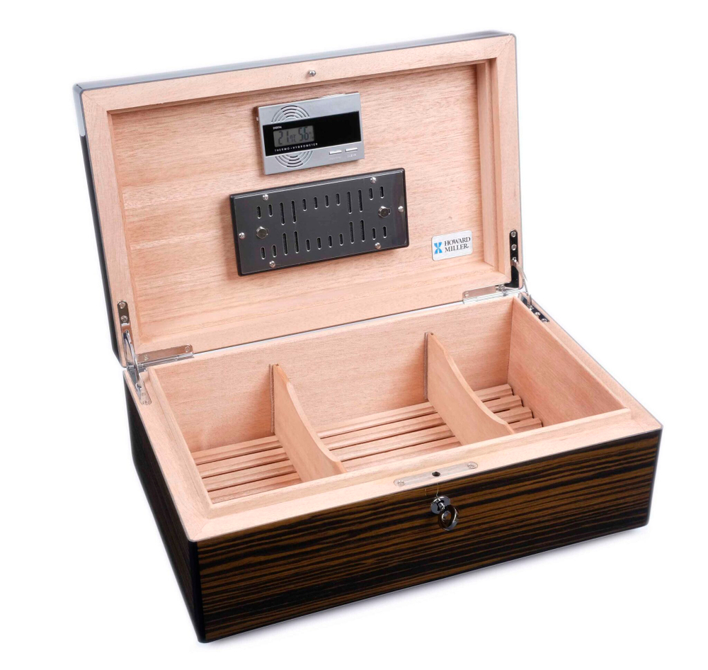 Хьюмидор Howard Miller на 60 сигар, Эбеновое дерево