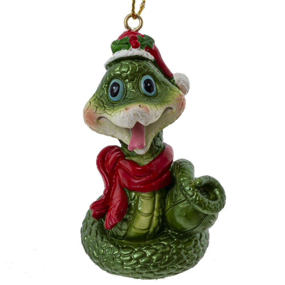 GAEM Фигурка декоративная подвесная "Змея", L3,5 W3 H7 см, 4в.