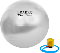 Мяч для фитнеса «ФИТБОЛ-75» с насосом