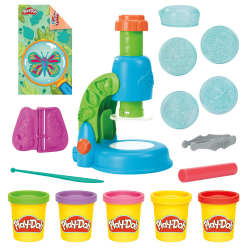 Play-Doh - Пластилин Микроскоп с подсветкой Набор с аксессуарами G0494