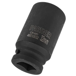 Головка ударная глубокая 32мм 6гр. 3/4'' Partner PA-46510032