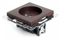 Розетка без заземления и со шторкой, без рамки Stekker Катрин 49025