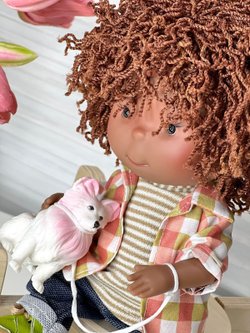 Кукла Nines виниловая 30см PIPPO шарнирная (2902K)