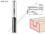 ЗУБР 10x25мм, хвостовик 8мм, фреза пазовая прямая