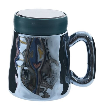GAEM Кружка с крышкой, 350 мл, L13 W9 H11,5 см