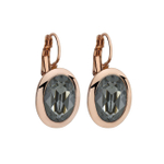 Серьги Qudo Tivola Silver Night 303128 BW/RG