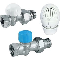 Комплект Giacomini для подкл. радиаторов прямой, DN-20, ВН, с увеличенным проходом, R470FX064