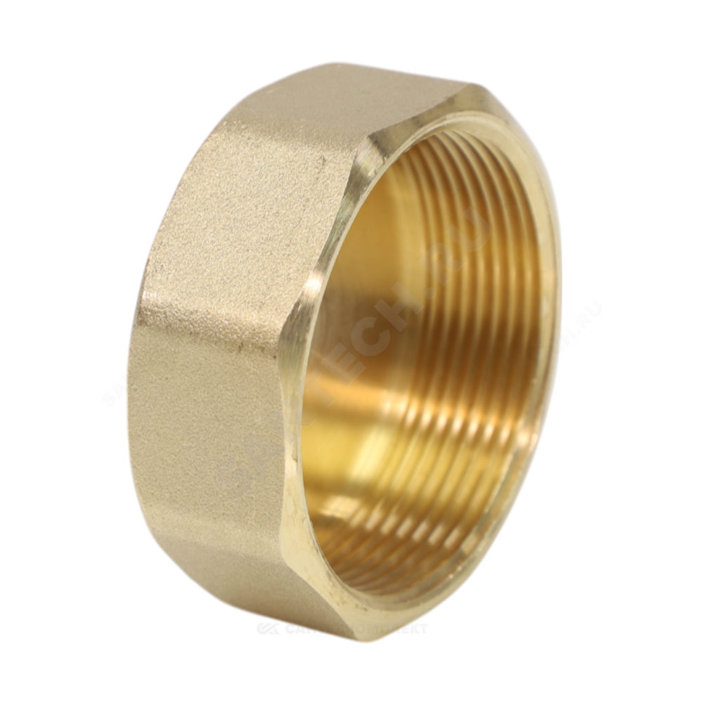 Заглушка латунь Ду 25 (1") ВР VALFEX VF.590.L.100