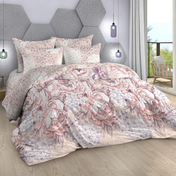 Поплин &quot;Флора&quot; | ш.220 см | 115 г/м² | хлопок-100%