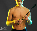 Черный стек 53см Lola Games Party Hard Crop Savage Black 1111-01lola