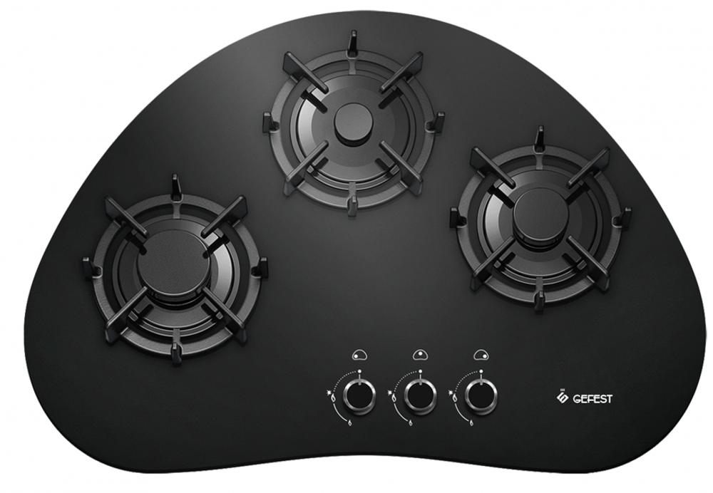 Поверхность варочная  Гефест СГ СН 2120 (чер.)