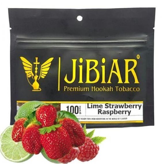 JiBiAr - Lime Strawberry Raspberry (100г)