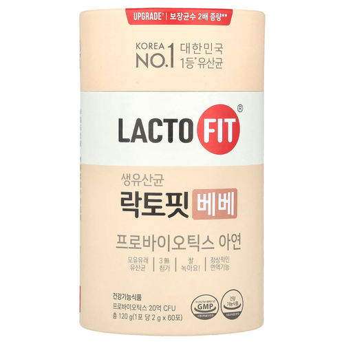 Lactofit, Пробиотик, Bebe, 60 стиков (2 г) каждый