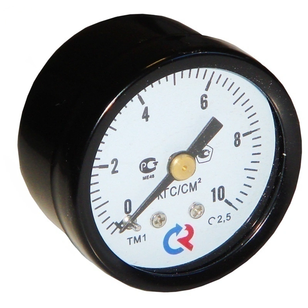 Манометр ТМ-110Т.00 осевой Дк40мм 0-1,0 МПа кл.2,5 G1/8" Росма