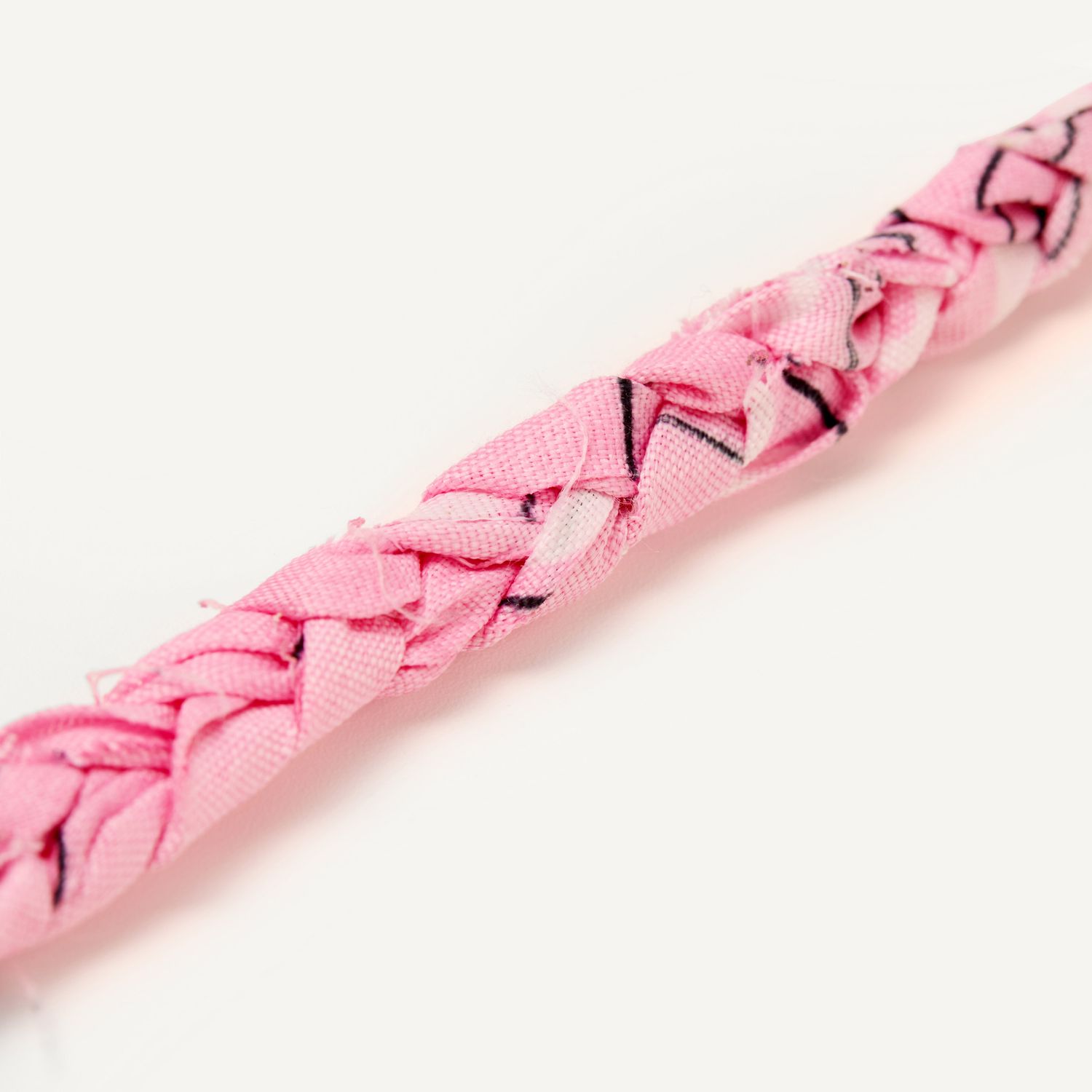 Колье Braded Bandana Necklace - Pink