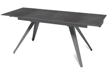 Стол "АСТИ" 120-180, керамика Armani Grey матовый , серый муар