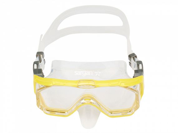 Маска Sargan Панорама прозрачный/желтый